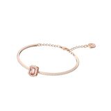 Millenia Bangle Bileklik, Octagon Cut, Pembe, Pembe Altin Rengi Kaplama, 5620555