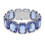 5638491 Swarovski Bileklik Millenia:Ocragon Cut, Blue, Rhodium Plated