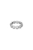 Swarovski Constella:rıng Band Whıte/rhs 52 5642609 