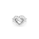 5648293 Swarovski Yüzük Matrix:Ring Hrt Woven Whi/Rhs 60