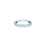 5658668 Swarovski Yüzük Matrix:Ring Aqua Blu/Rhs 58