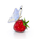 5666846 Swarovski Ev Dekorasyonu Idyllıa:Butterfly And Strawberry