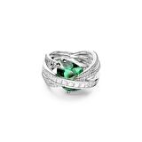 5666957 Swarovski Yüzük Hyperbola:Ring Gre/Rhs 55