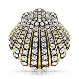 5683967 Swarovski Broş Idyllıa F:Brooch Shell Cry/Gos