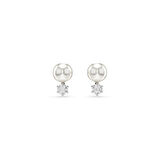 5694225 Swarovski Küpe Matrıx:Pe Studs Whıte/Rhs