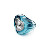 5709963 Swarovski Yüzük Dulcıs:Rıng Blu/Cry/Rhs 52