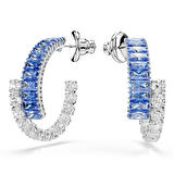 5722459 Swarovski Küpe Matrıx:Pe (#2) Blu/Rhs