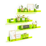  Duvar Raf ( Neon Yeşil 50cm x 10cm) 