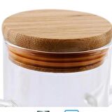 seninürünün Ithal Bambu Kapaklı Borosılıkat Camlı Yağdanlık & Sirkelik & Sürahi 900 Ml