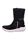 Superfit Süet + Tekstil Siyah Kız Çocuk Çizme 1-000151-0000-1 TWI