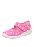 Superfit Pembe - Çok Renkli Kız Çocuk Ev Ayakkabısı BELINDA 1-800288-5510-2