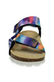 Superfit 000116-P Fussbettpantoffel Lila Çocuk Sandalet