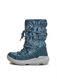 Superfit Mavi Kız Çocuk Gore-Tex Süet + Tekstil Kar Botu TWILIGHT 1-000160-8000-1