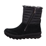 Legero Süet Siyah Kadın Kar Botu 2-009900