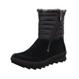 Legero Süet Siyah Kadın Kar Botu 2-009900