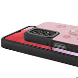 Samsung Galaxy A23 ile Uyumlu Kılıf Parlayan Kabartmalı İkonik Figürlü Silikon Kapak