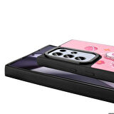 Samsung Galaxy S24 Ultra ile Uyumlu Kılıf Parlayan Kabartmalı İkonik Figürlü Silikon Kapak