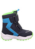 Superfit Lacivert - Yeşil Erkek Çocuk Kar Botu 1-009167-8030-2