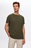 Ds Damat Comfort Haki %100 Pamuk T-Shirt 6HC14ORT02006 6HC14ORT02006