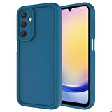 Samsung Galaxy A25 ile Uyumlu Kılıf Kamera Korumalı Yüksek Kenarlı Kapak