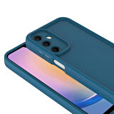 Samsung Galaxy A25 ile Uyumlu Kılıf Kamera Korumalı Yüksek Kenarlı Kapak