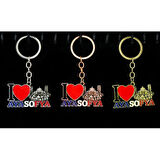 Metal Ayasofya Anahtarlık (I Love Ayasofya)