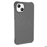 Apple iPhone 15 Plus ile Uyumlu Magsafe Şarj Özellikli Airbagli Mat Görünümlü Kapak