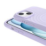 Apple iPhone 15 Plus ile Uyumlu Magsafe Şarj Özellikli Airbagli Mat Görünümlü Kapak