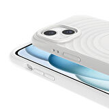 Apple iPhone 13 ile Uyumlu Magsafe Şarj Özellikli Airbagli Mat Görünümlü Kapak