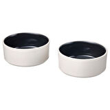 Kase seti, gri, 11 cm, 2 adet