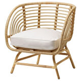 Rattan koltuk, rattan, DJUPVIK minderli