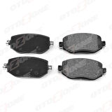 ÖN FREN BALATASI RENAULT MEGANE 4 2015 TÜM MOTOR TİPLERİ G:129MM Y:58.4 MM K:18MM 410603407R WVA22610 410605929R