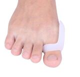 Ayak Baş parmak Bunyon Koruyucu Makarasız Halluks Valgus Silikon yara nasır Set 2 li başparmak