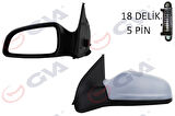 DIŞ DİKİZ AYNASI SOL ASTRA H 2004 ELEKTRİKLİ ISITMALI ASTARLI ASFERİK 5 FİŞ VM-968EHPAL 13312982 6428274 6428917 6428786