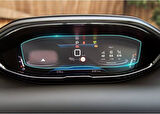 Peugeot 3008 -5008 için dijital i-kokpit hayalet ekran koruyucu tempered film