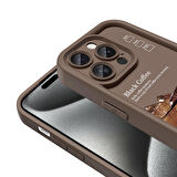 Apple iPhone 14 Pro ile Uyumlu Kılıf Kamera Korumalı Yüzeyi Baskılı Arka Kapak