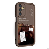 Samsung Galaxy A15 ile Uyumlu Kılıf Kamera Korumalı Yüzeyi Baskılı Arka Kapak