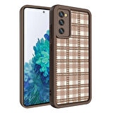 Samsung Galaxy S20 FE ile Uyumlu Kılıf Kamera Korumalı Yüzeyi Baskılı Arka Kapak