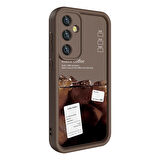 Samsung Galaxy S23 FE ile Uyumlu Kılıf Kamera Korumalı Yüzeyi Baskılı Arka Kapak