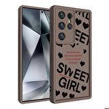 Samsung Galaxy S23 Ultra ile Uyumlu Kılıf Kamera Korumalı Yüzeyi Baskılı Arka Kapak