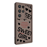 Samsung Galaxy S23 Ultra ile Uyumlu Kılıf Kamera Korumalı Yüzeyi Baskılı Arka Kapak