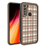Xiaomi Redmi Note 8 ile Uyumlu Kılıf Kamera Korumalı Yüzeyi Baskılı Arka Kapak
