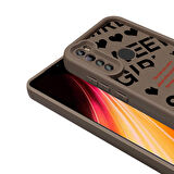 Xiaomi Redmi Note 8 ile Uyumlu Kılıf Kamera Korumalı Yüzeyi Baskılı Arka Kapak