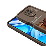 Xiaomi Redmi Note 9S ile Uyumlu Kılıf Kamera Korumalı Yüzeyi Baskılı Arka Kapak