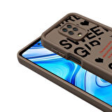 Xiaomi Redmi Note 9S ile Uyumlu Kılıf Kamera Korumalı Yüzeyi Baskılı Arka Kapak