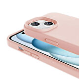 Apple iPhone 15 Uyumlu Kılıf Magsafe Şarj Özellikli Sıvı Teknolojili Silinebilir Sert Kapak