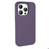 Apple iPhone 14 Pro Uyumlu Kılıf Magsafe Şarj Özellikli Sıvı Teknolojili Silinebilir Sert Kapak