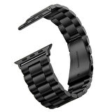 Apple Watch Ultra/Ultra2 49mm ile Uyumlu Kordon Ayarlanabilir Baklalı Metal Kordon