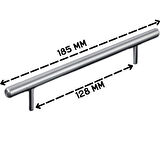 10 ADET Keijo INOX 128mm Paslanmaz Kulp (mobilya, dolap kulbu, kulp modeli)