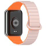 Xiaomi Mi Band 8 Pro ile Uyumlu Silikon Kordon Strap Kayış